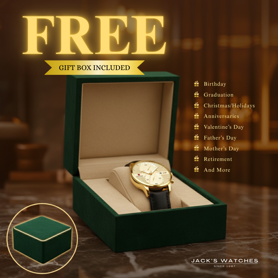 Luxury Chronograph Durable Quartz Watch