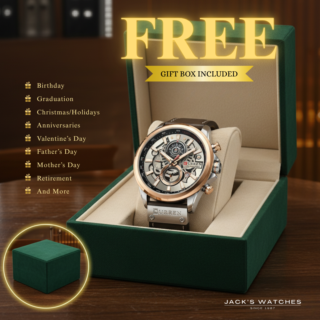 Multifunction Quartz Calendar Watch