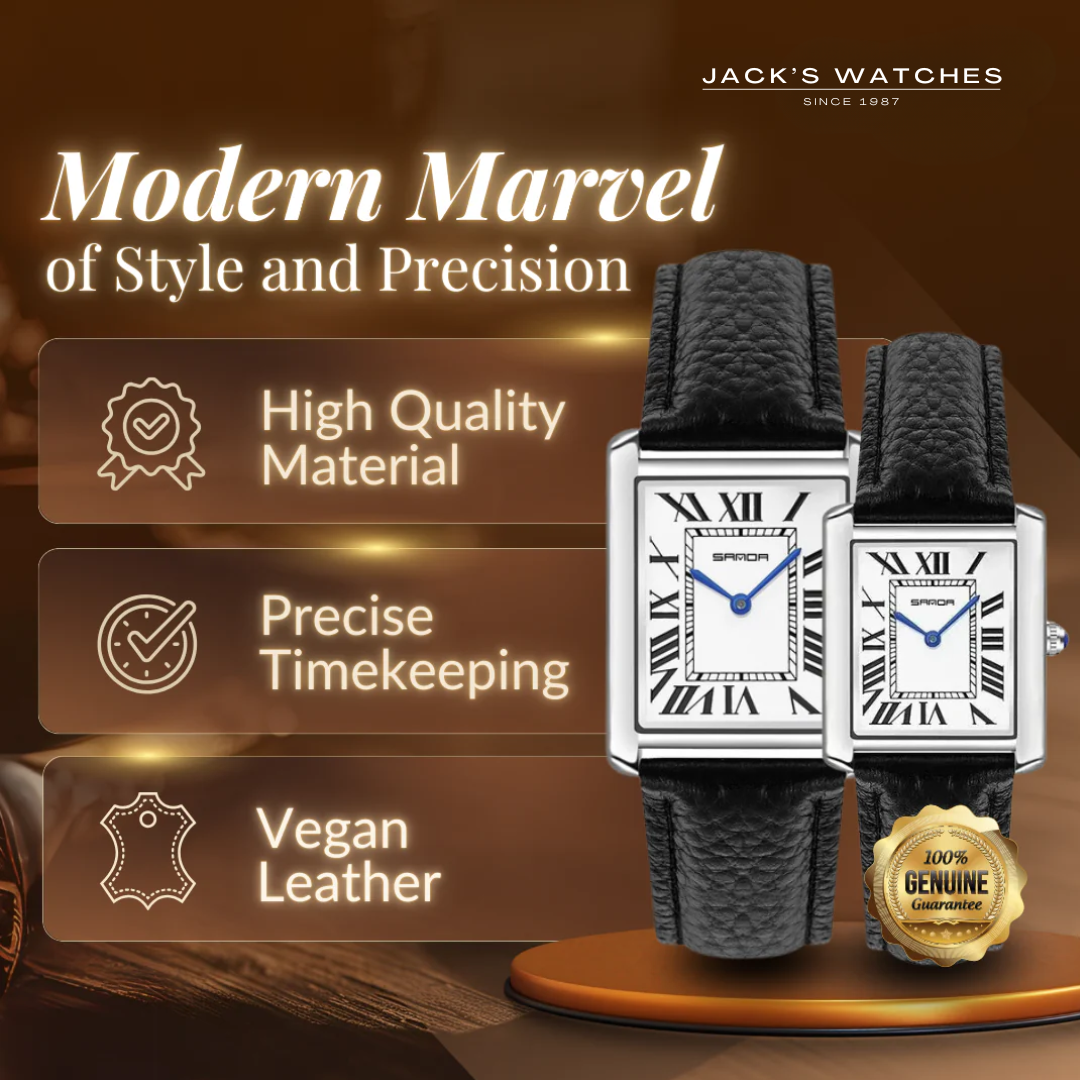 Stylish Square Dial Watches for Couples