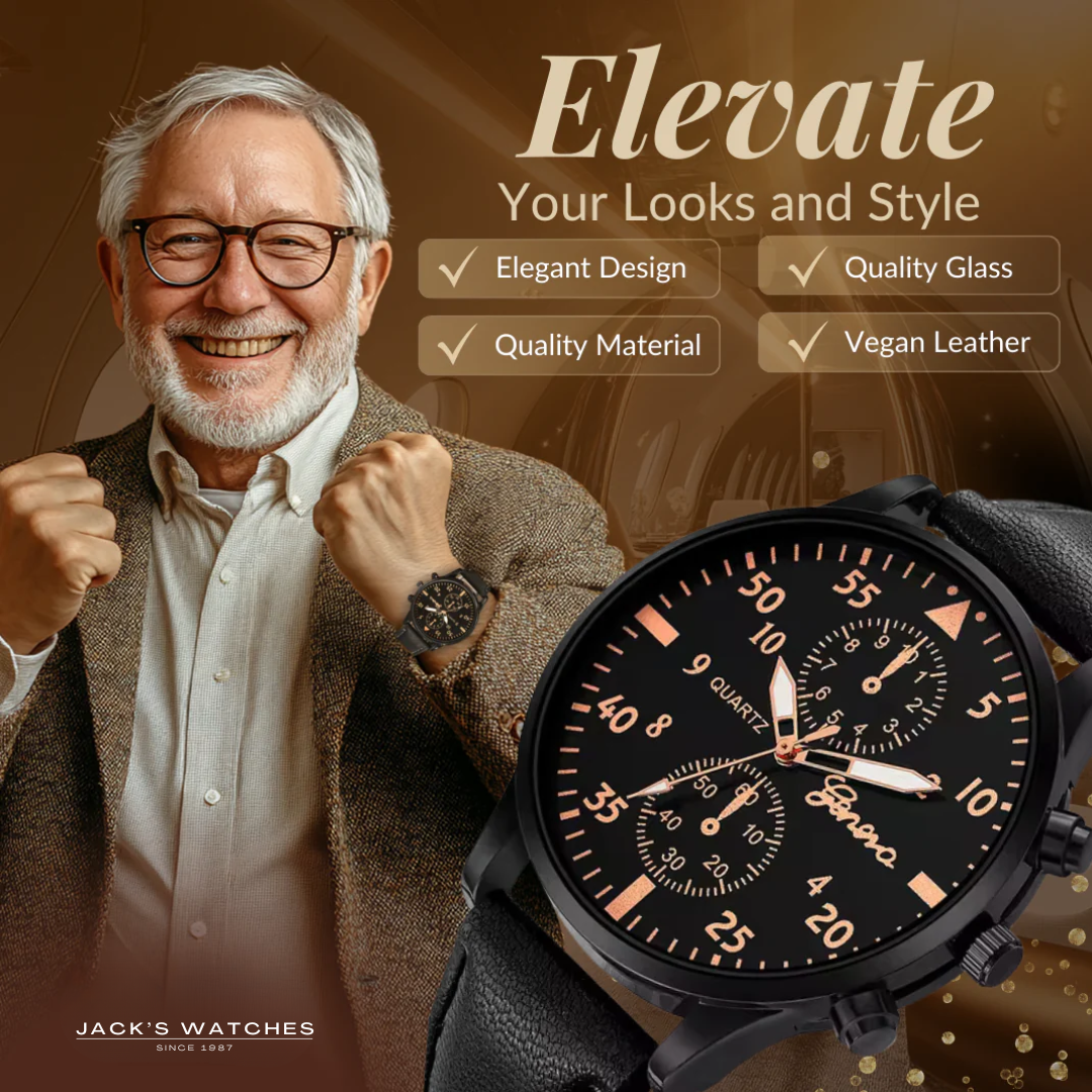 4-Piece Fashion Watch and Bracelet Set