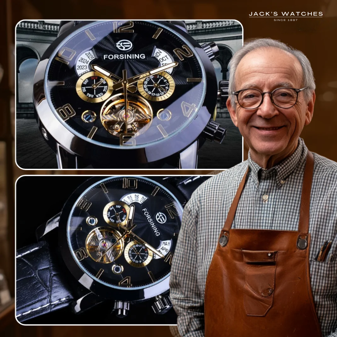 Luxury Tourbillon Automatic Mechanical Watch