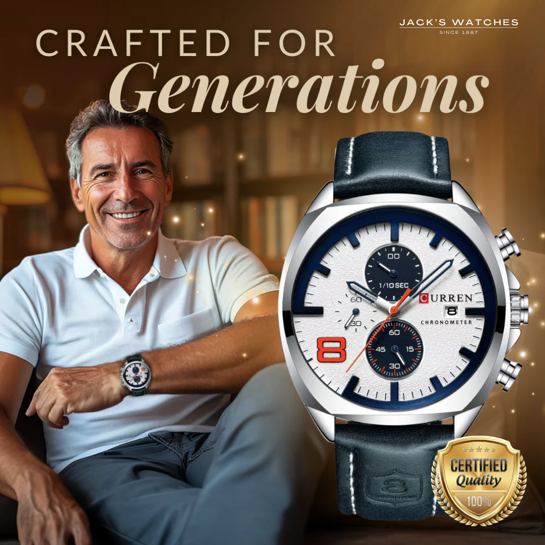 Classic Chronograph Sport Military Watch