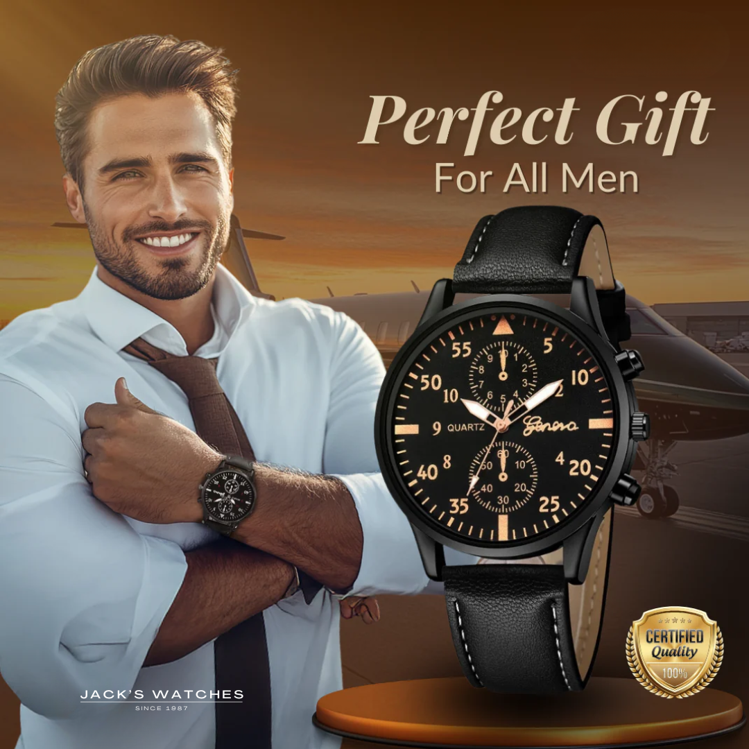 4-Piece Fashion Watch and Bracelet Set