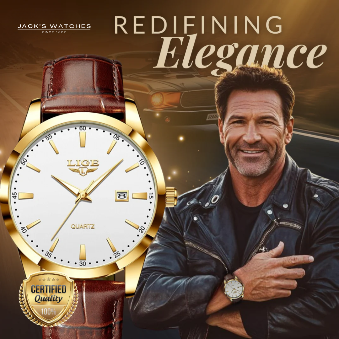 Military Leather Watch