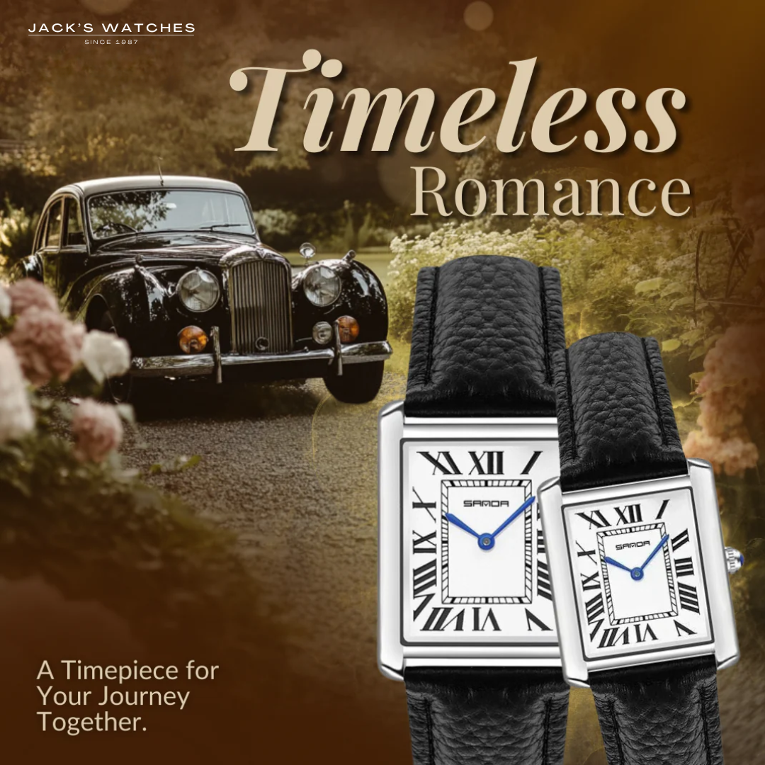Stylish Square Dial Watches for Couples