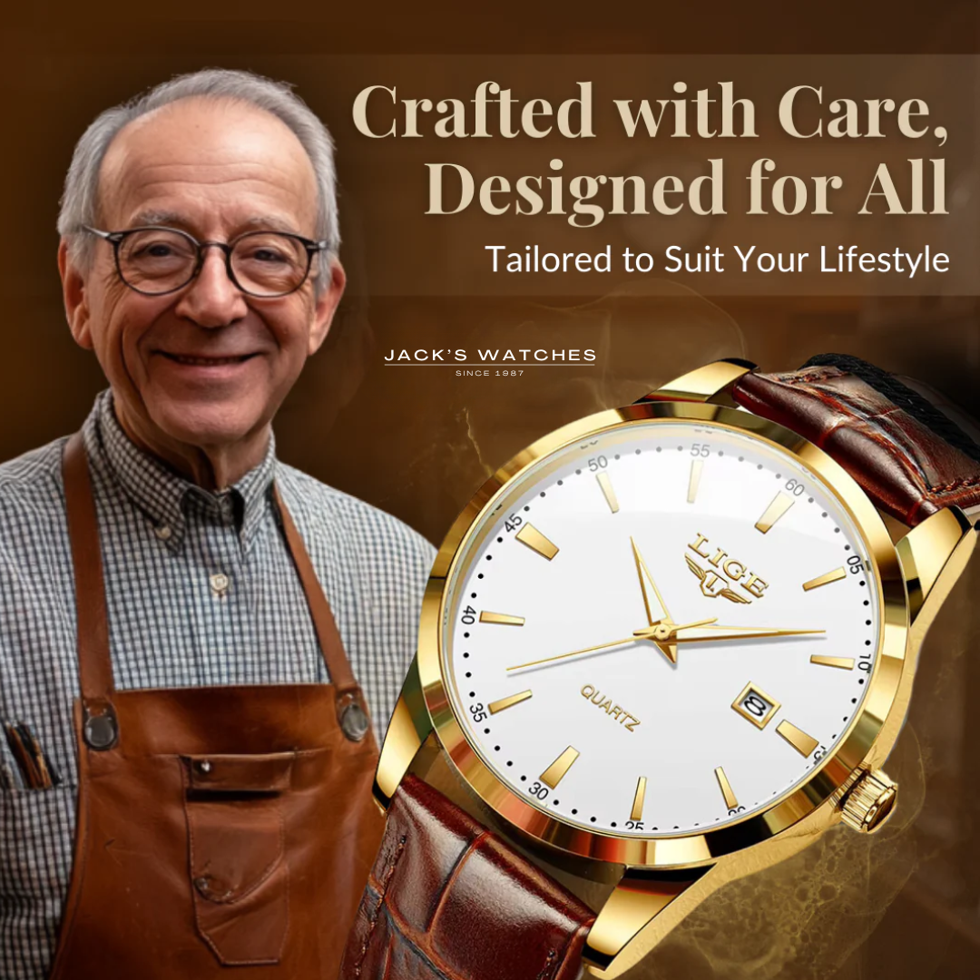 Military Leather Watch