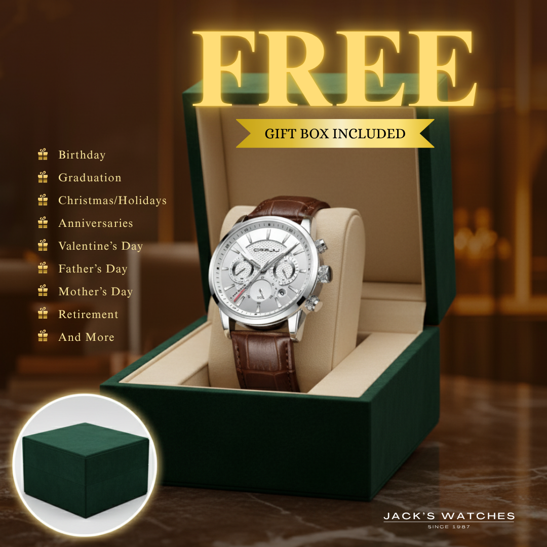 Fashionable Military Leather Watch