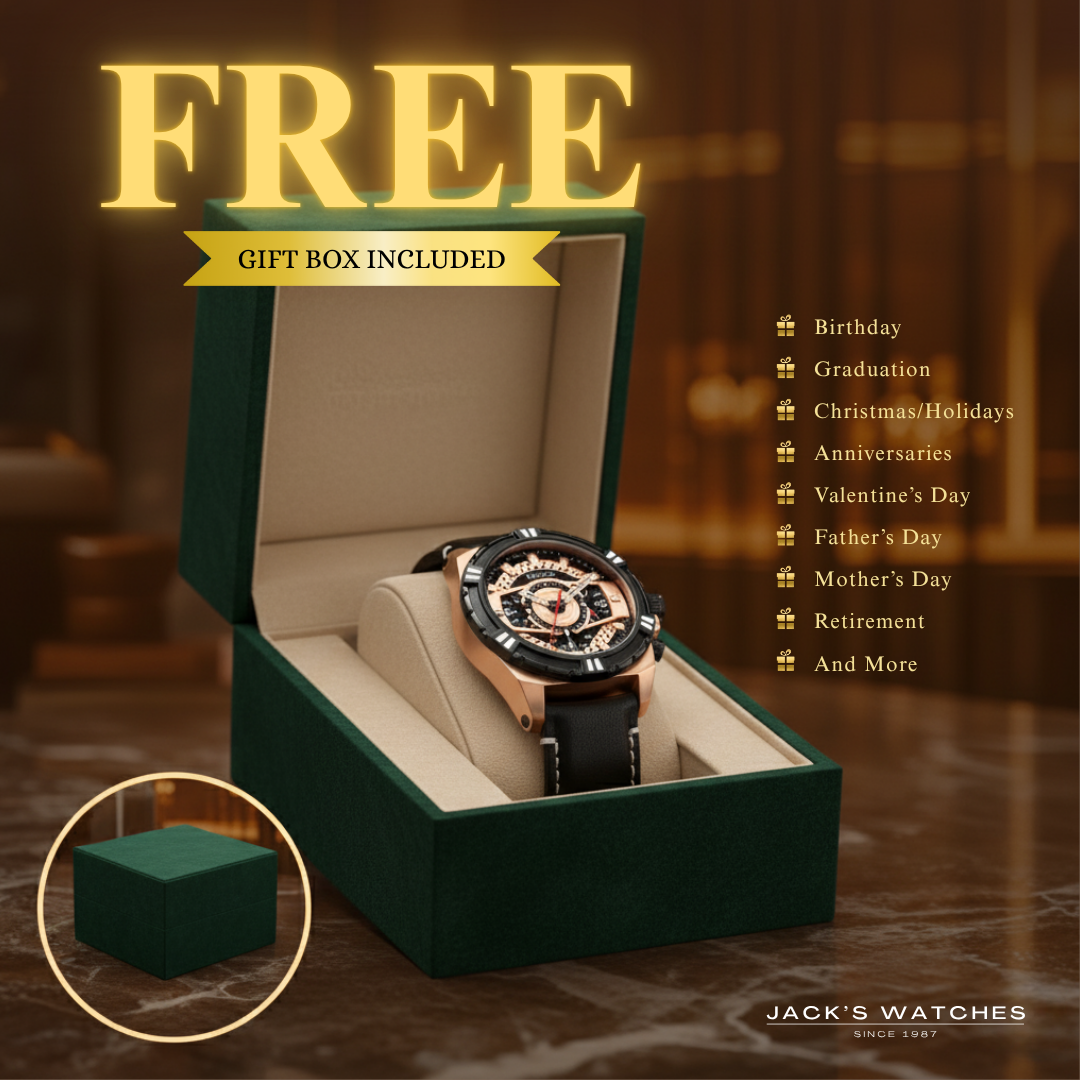 Luxury Quartz Chronograph Military Sport Leather Watch