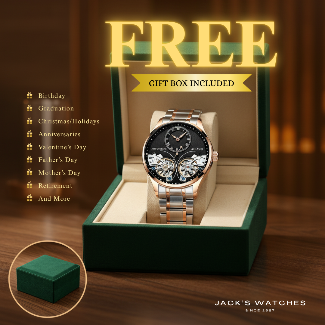 Double Tourbillon Luminous Mechanical Watch