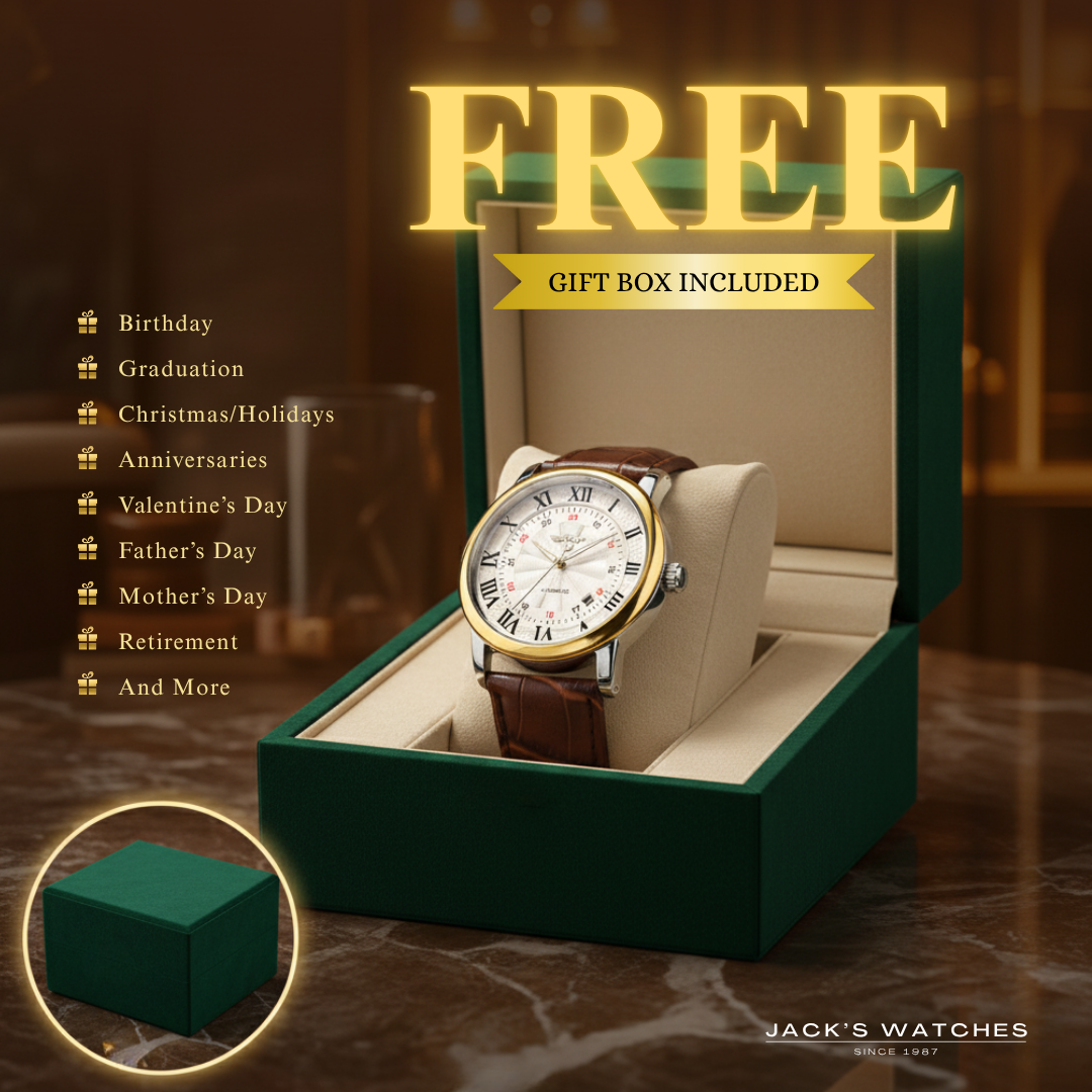 Fashion Luxury Leather Full Automatic Watch