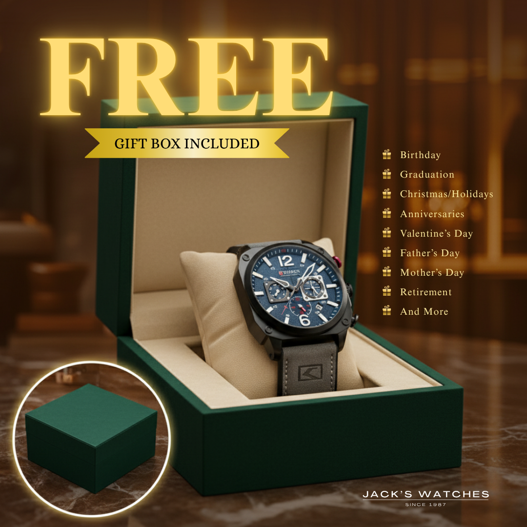 Business Leather Quartz Wrist Watch