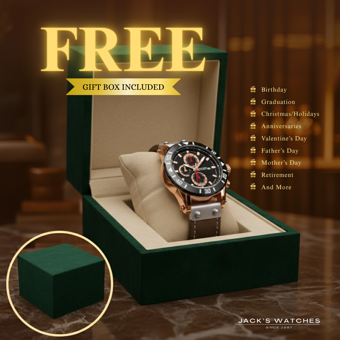 Leather Strap Quartz Watch