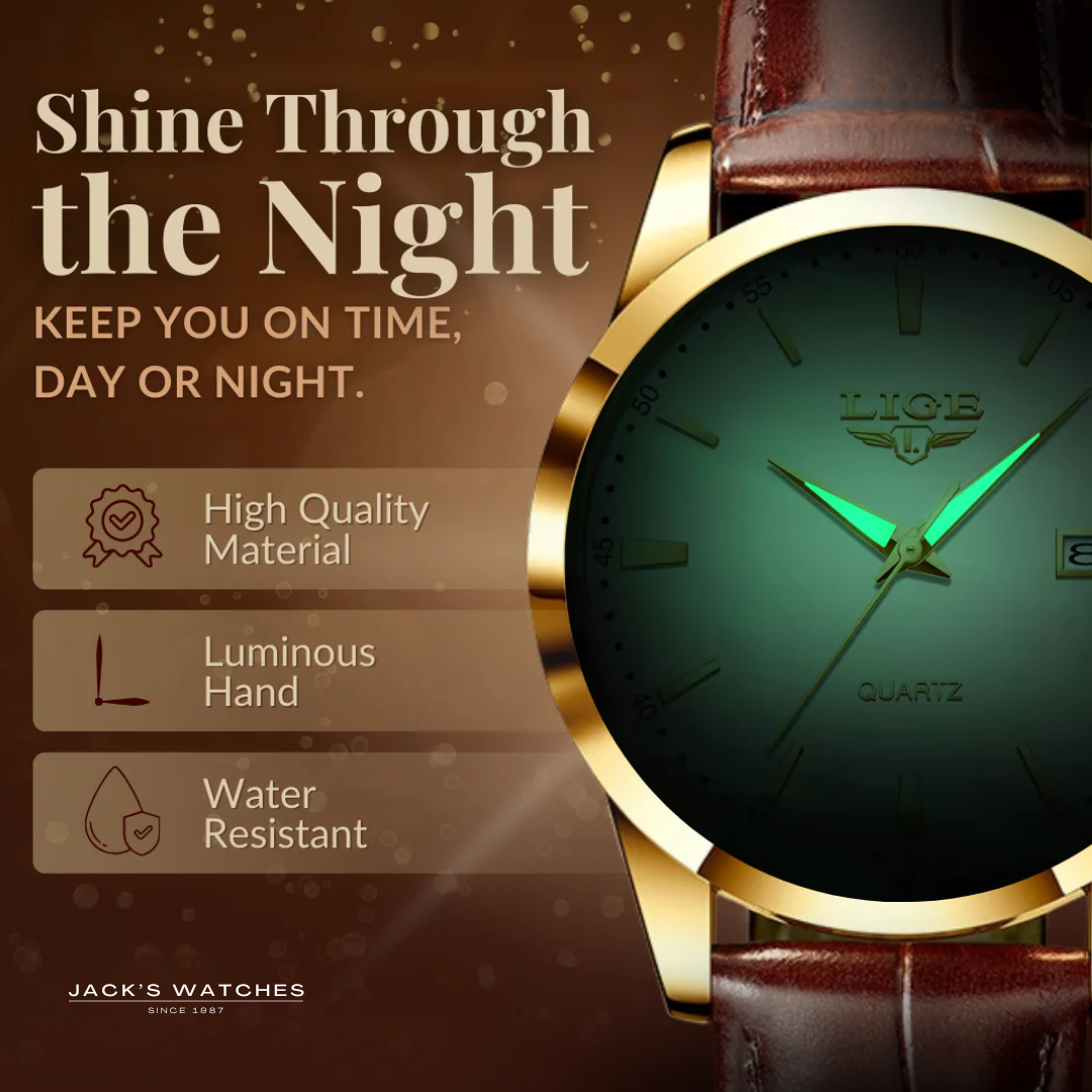 Military Leather Watch