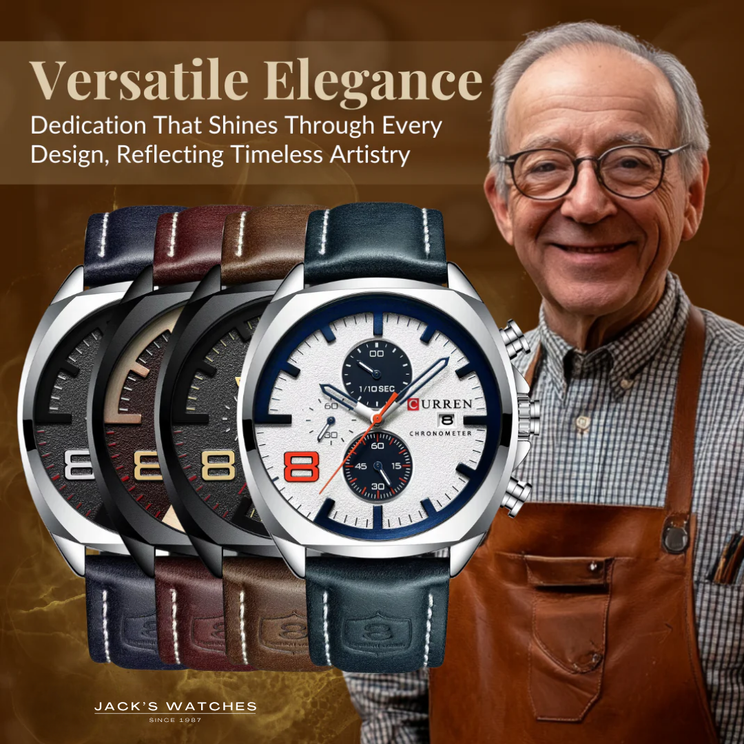 Classic Chronograph Sport Military Watch