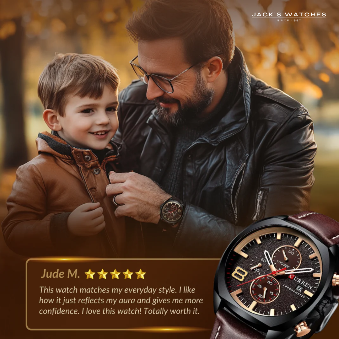 Classic Chronograph Sport Military Watch