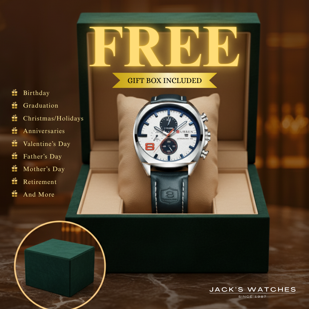 Classic Chronograph Sport Military Watch